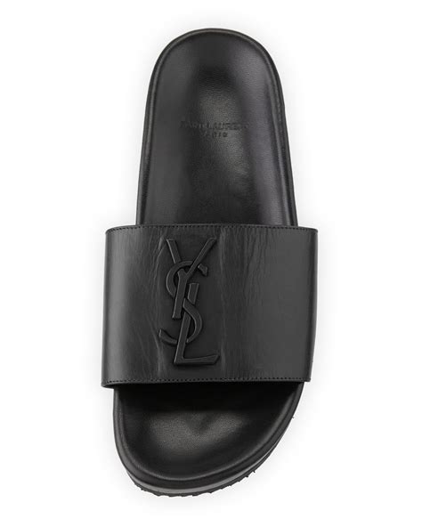 ysl men's slides|ysl joan slide.